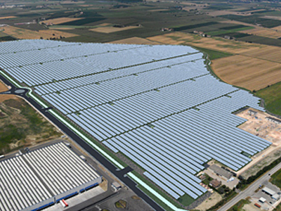 Εγκαίνια του μεγαλύτερου σταθμού ηλιακής ενέργειας στην Ευρώπη